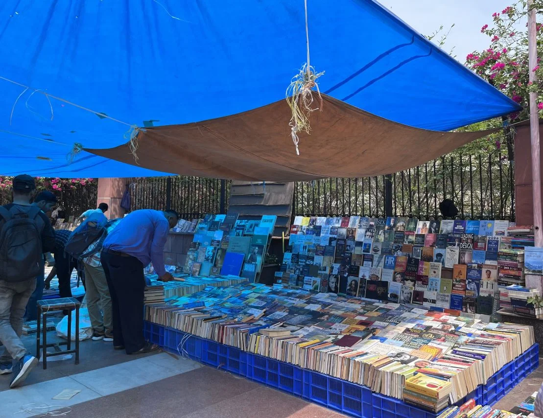 sunday book market - mahila haat - 1